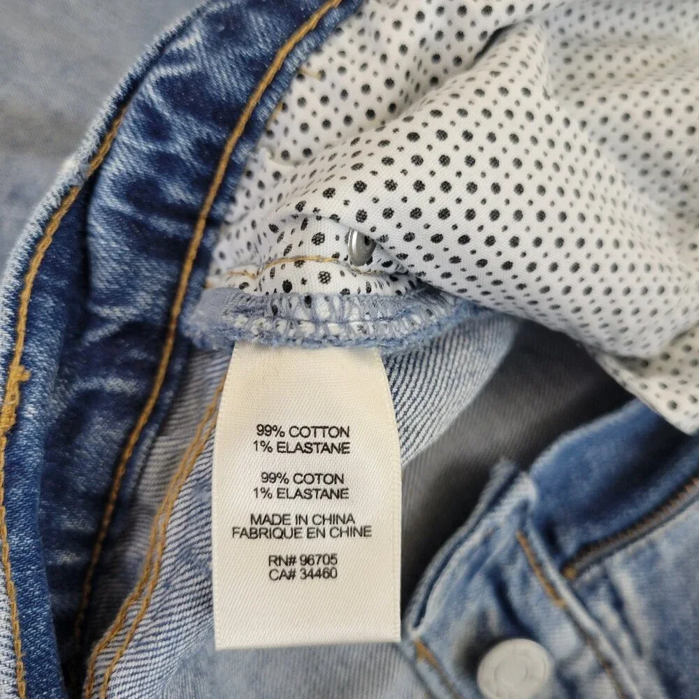 La Vie Rebecca Taylor High Rise Cropped Flare Raw Fray Hem Jean - Picture 10 of 12